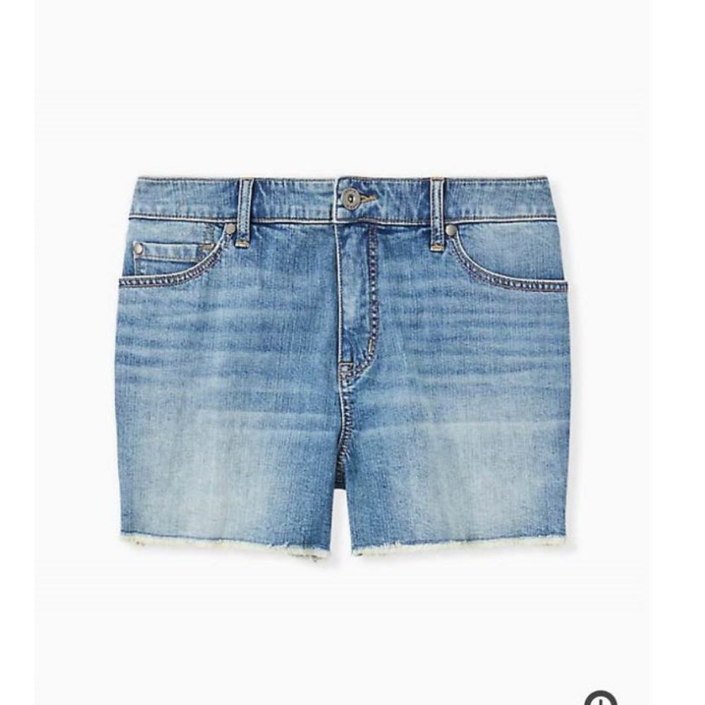 Torrid Denim Shorts Size 16
